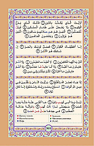Koran. Arabischer Text, Übersetzung ins Russische, Tajwid