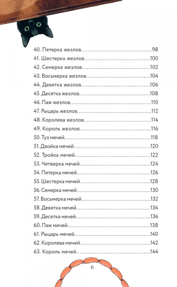 Melna kaķa taro. Ekskluzīva kāršu kaste ar melnu foliju (78 kārtis)