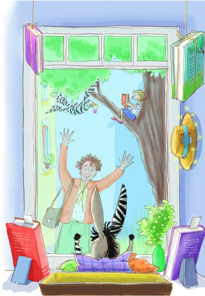 Grimm i Piórko. Wiosna, lato, jesień i zebrasłonik