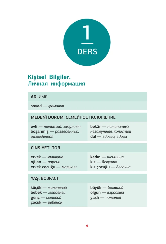 Türkisch. Trainer zum Einprägen aller Wörter für Anfänger