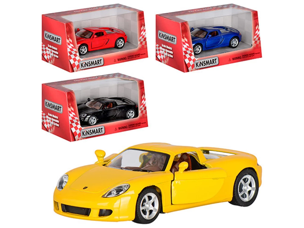 Модель автомобиля 5 PORSCHE CARRERA GT, в ассортименте