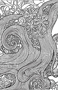 The Garden of the Flower Fairy. Anti-Stress Coloring