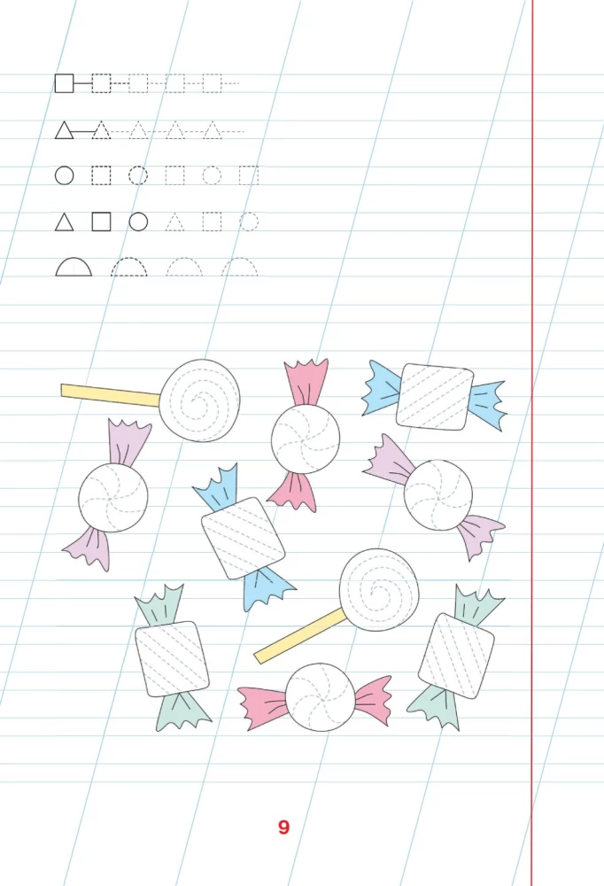 Notebook-Training on Calligraphy. Pre-Alphabet and Alphabet Periods
