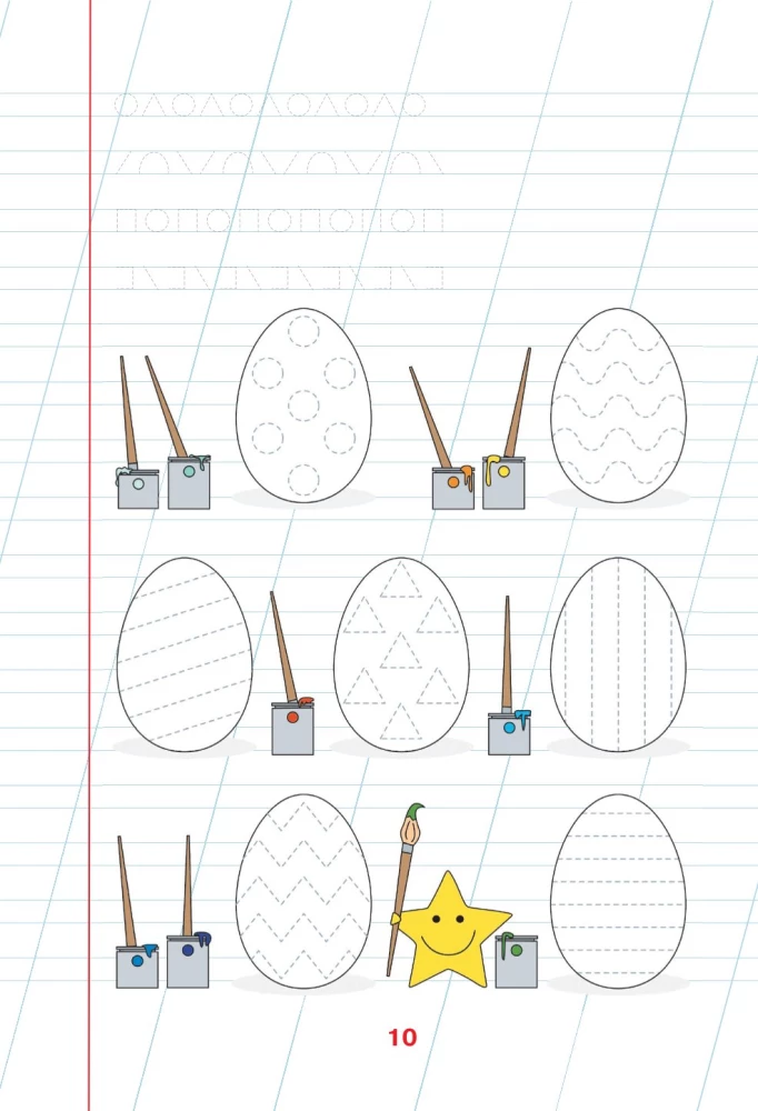 Notebook-Training on Calligraphy. Pre-Alphabet and Alphabet Periods