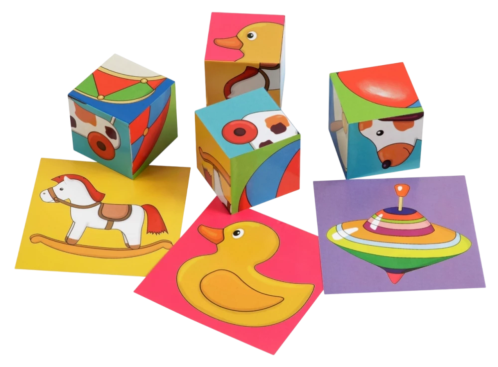 Smart Cubes in Tray - Toys (4 pieces)