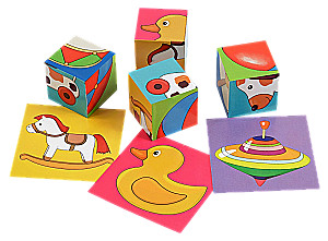 Smart Cubes in Tray - Toys (4 pieces)