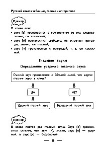 Russische Sprache in Tabellen, Diagrammen und Algorithmen