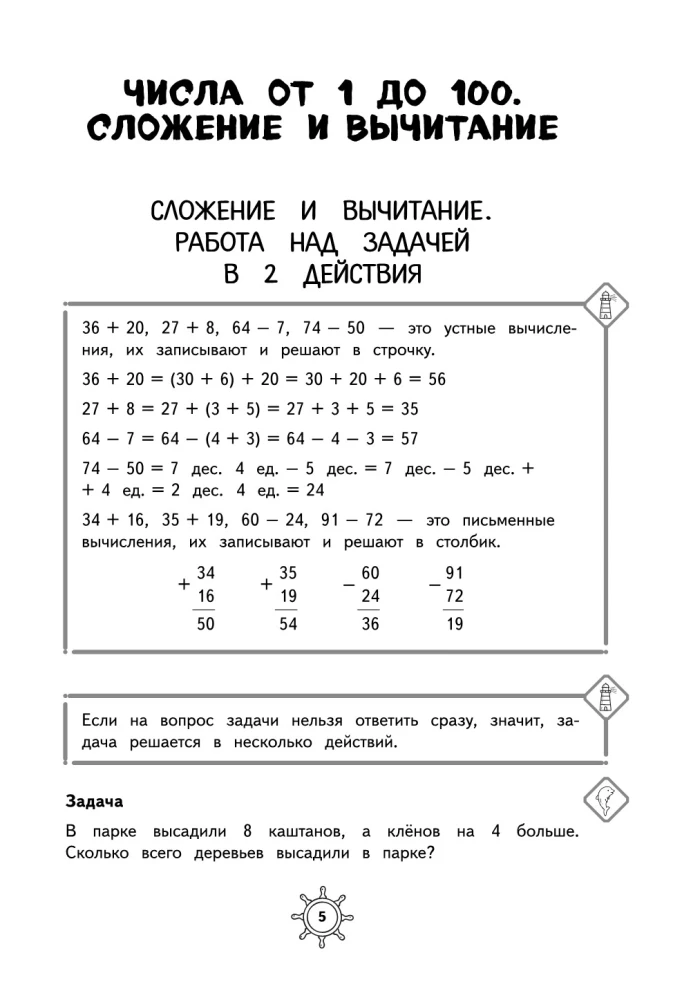 Matematikos vadovas. 2 klasė