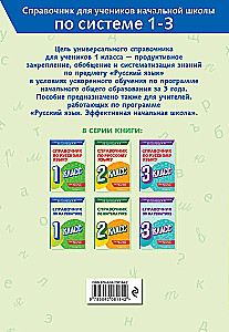 Reference Book on the Russian Language. Grade 1