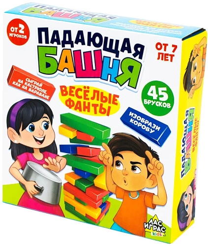 Lauamäng - Langev torn. Lõbusad ülesanded