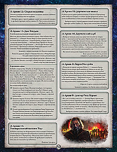 Gra planszowa - Horrory Arkham. Gra karciana. Uczta w Hemlock Vale. Kampania (dodatek)