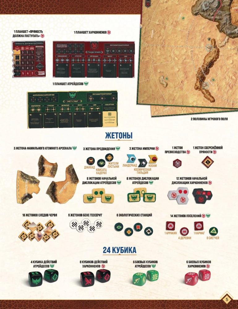 Board Game - Dune: War for Arrakis