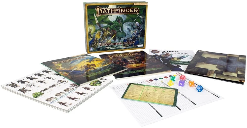 Mängulaud - Pathfinder. Teine väljaanne (algaja komplekt)