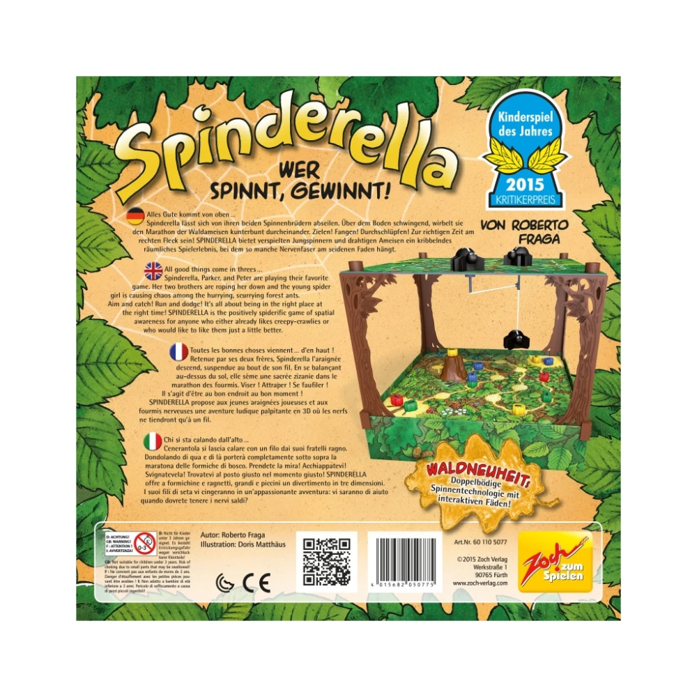 Stalo žaidimas - Spinderela (Spinderella)