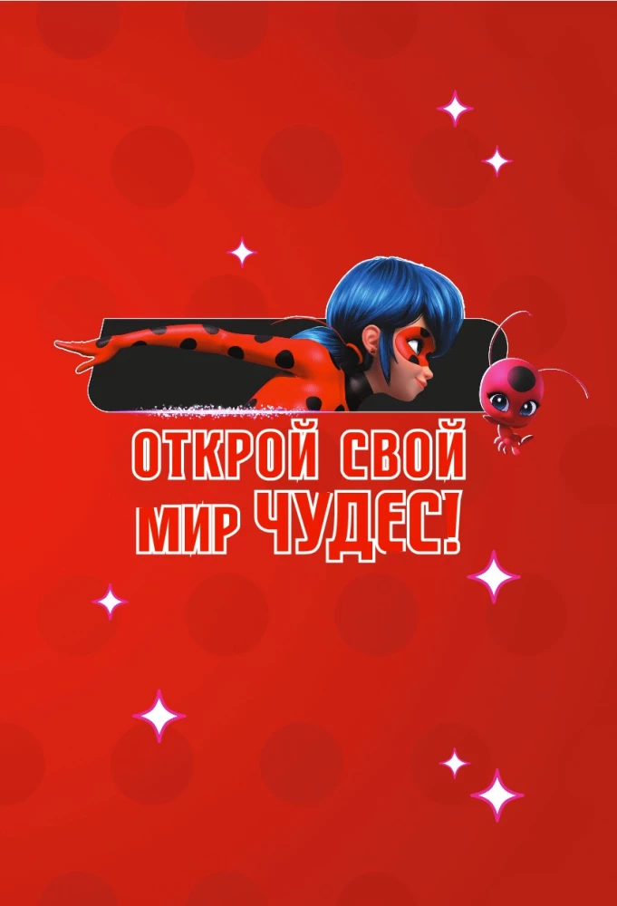 Ladybug ir Superkatė. Stebuklingas dienoraštis su anketomis ir lipdukais