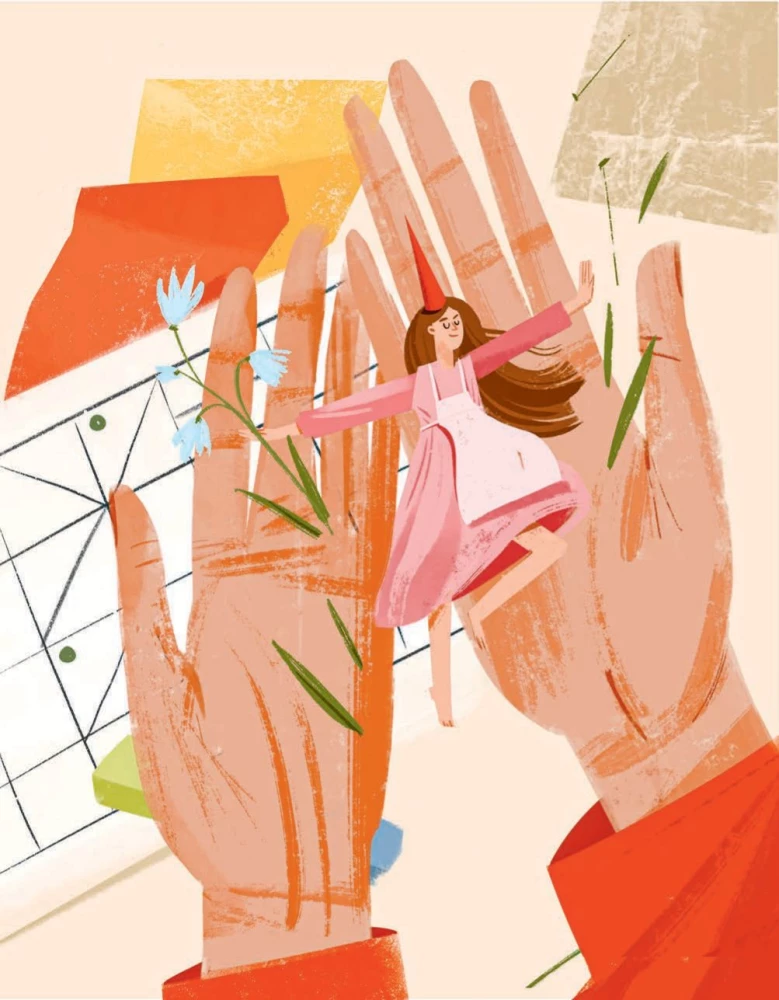 Seven of My Reflections. A Meditative Tale About Meeting Oneself