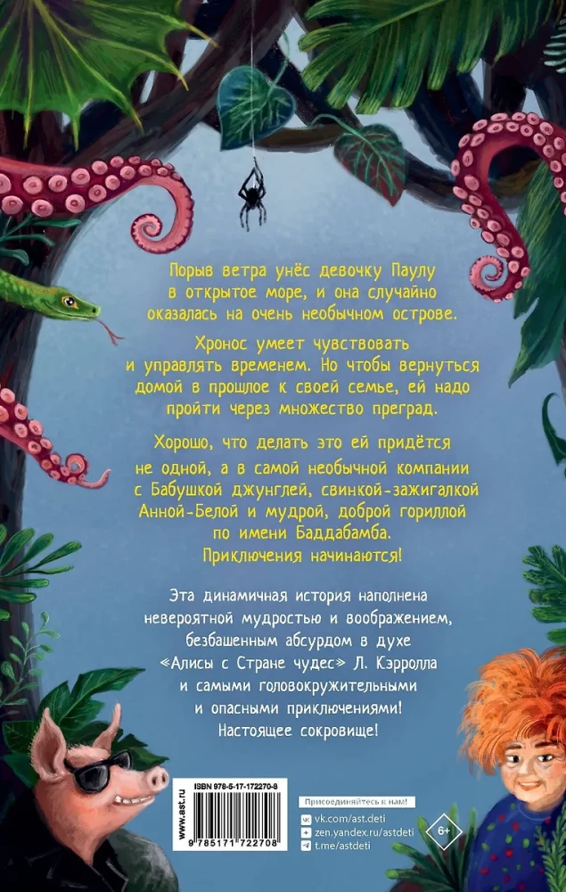 Baddabamba and the Island of Time. Book 1