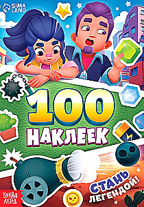 100 Aufkleber. Werde eine Legende!