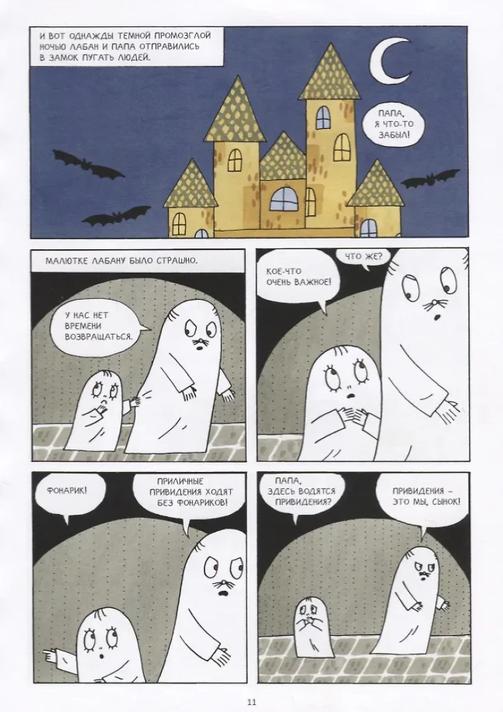 Väike Laban, seiklused lossis