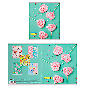 Notebook A5 - Variety of Sweets (Grid)
