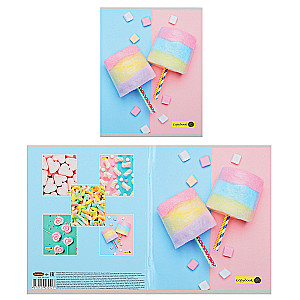 Notebook A5 - Variety of Sweets (Grid)