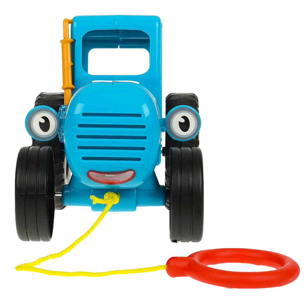 Pull Toy - Blue Tractor (35+ songs, poems, sounds)