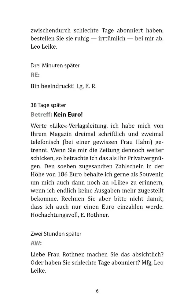 Najlepszy środek na północny wiatr / Gut Gegen Nordwind