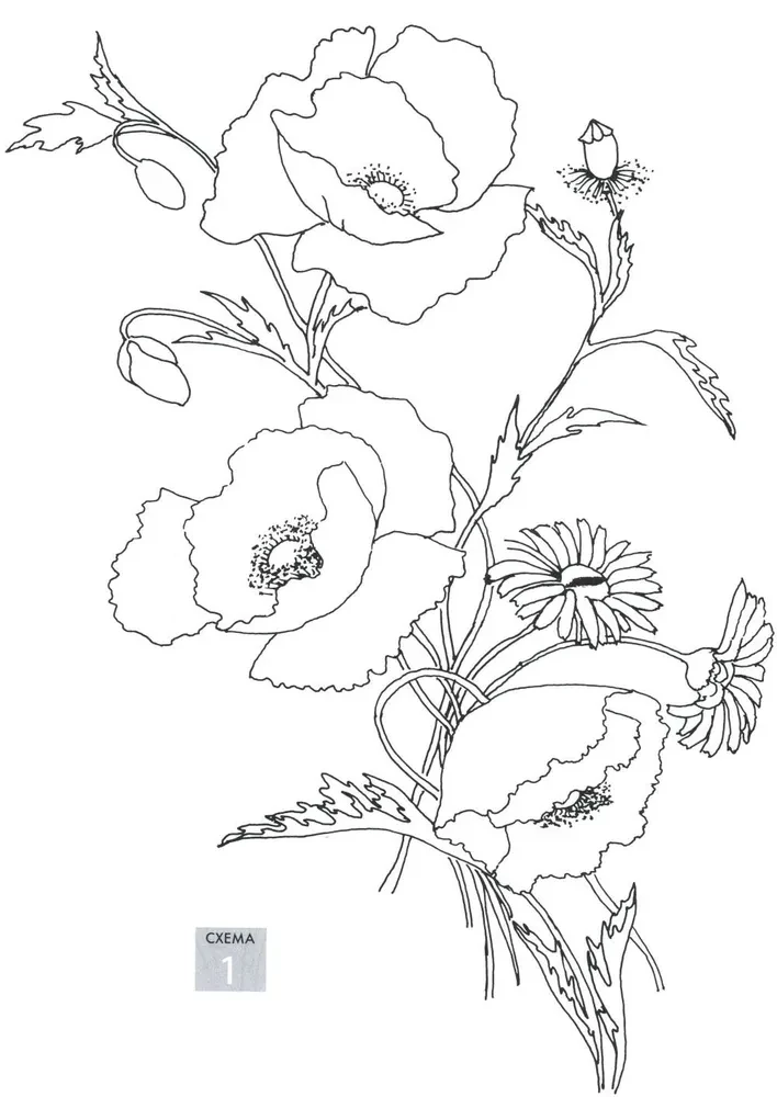 Folder z papierem akwarelowym Magiczne kwiaty. Narysuj akwarelą + Broszura (fioletowy zestaw)