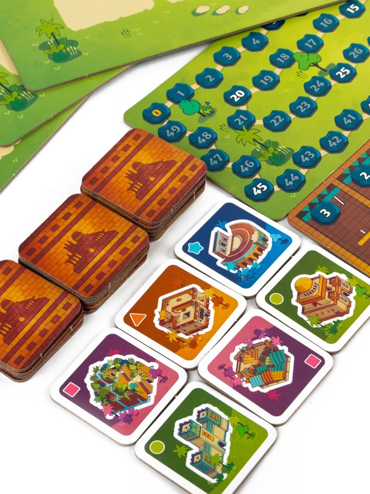 Brettspiel - Architekten von Amitis