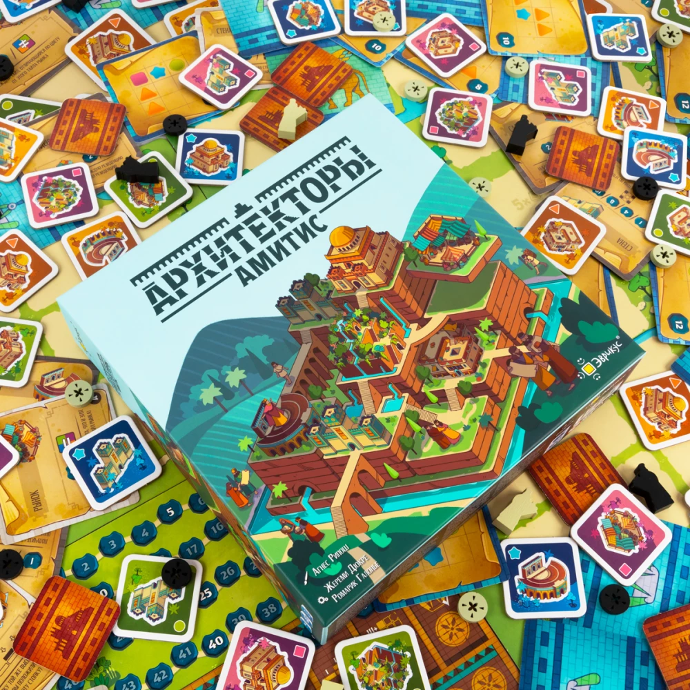 Brettspiel - Architekten von Amitis