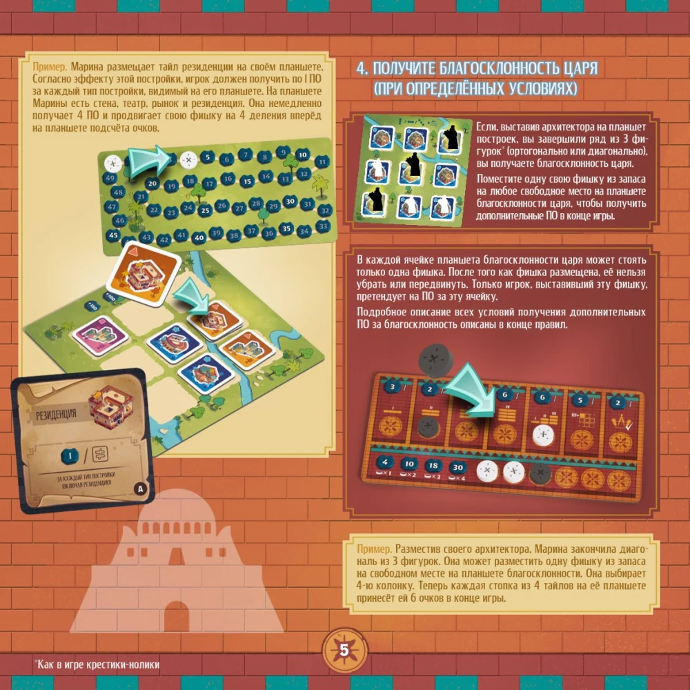 Brettspiel - Architekten von Amitis