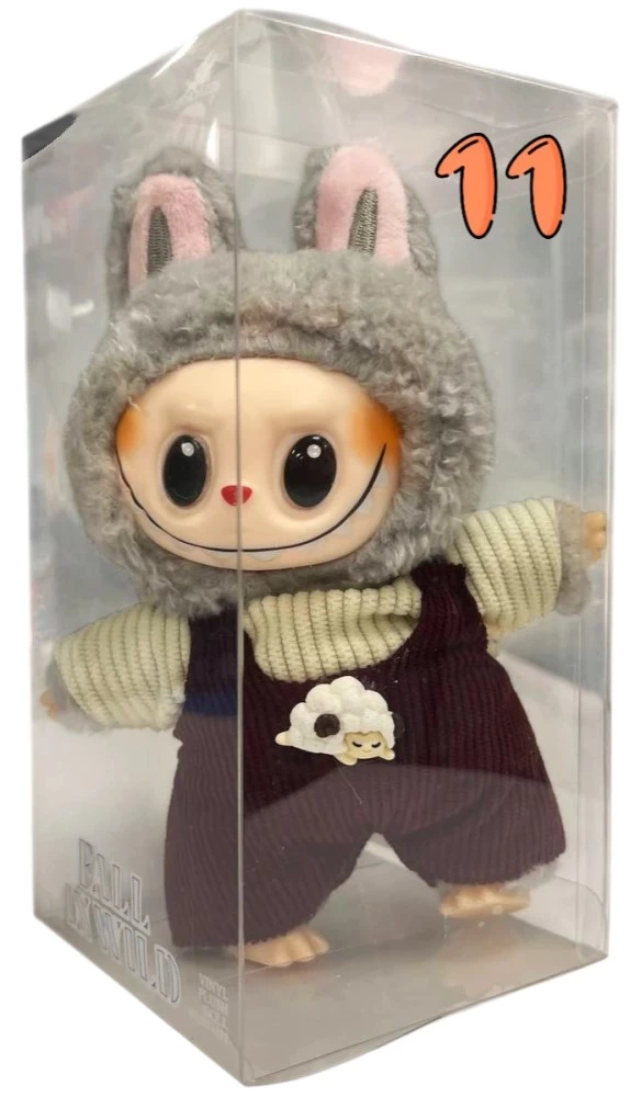 Minkšta žaislinė monstro mišrainė drabužiuose (17 cm)