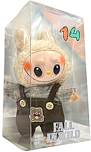 Minkšta žaislinė monstro mišrainė drabužiuose (17 cm)