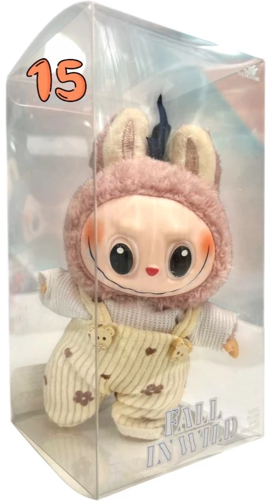 Minkšta žaislinė monstro mišrainė drabužiuose (17 cm)