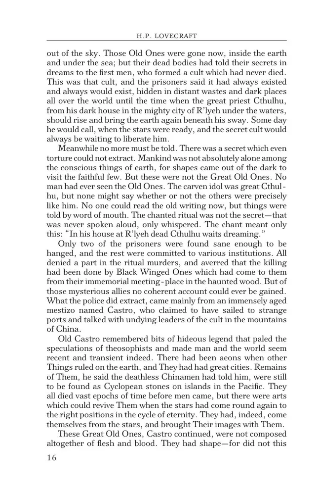 The Call of Cthulhu (Zew Cthulhu)