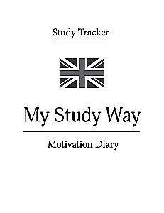 My Study Way: Motivation Diary - Motivatsioonipäevik (Kujundus 1)