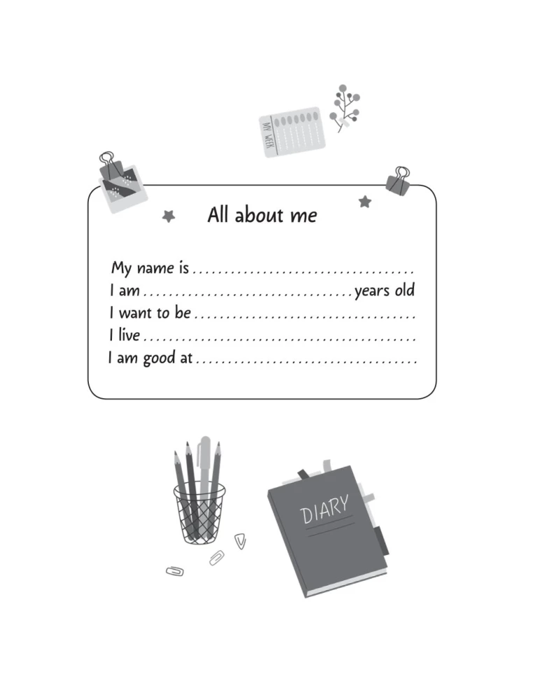 My Study Way: Motivation Diary - Motivatsioonipäevik (Kujundus 1)