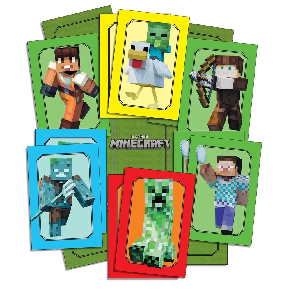Stalo žaidimas - Memas. Minecraft stiliumi