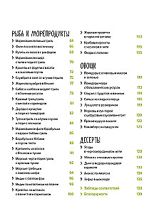 Auf dem Grill. Fleisch, Fisch, Gemüse und Desserts