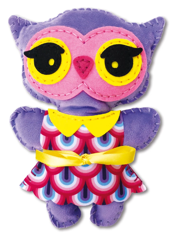Handicrafts - Plush Toy Made by Hand. Owl