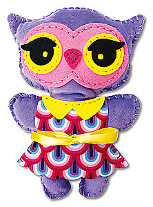 Handicrafts - Plush Toy Made by Hand. Owl