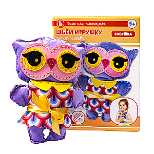 Handicrafts - Plush Toy Made by Hand. Owl