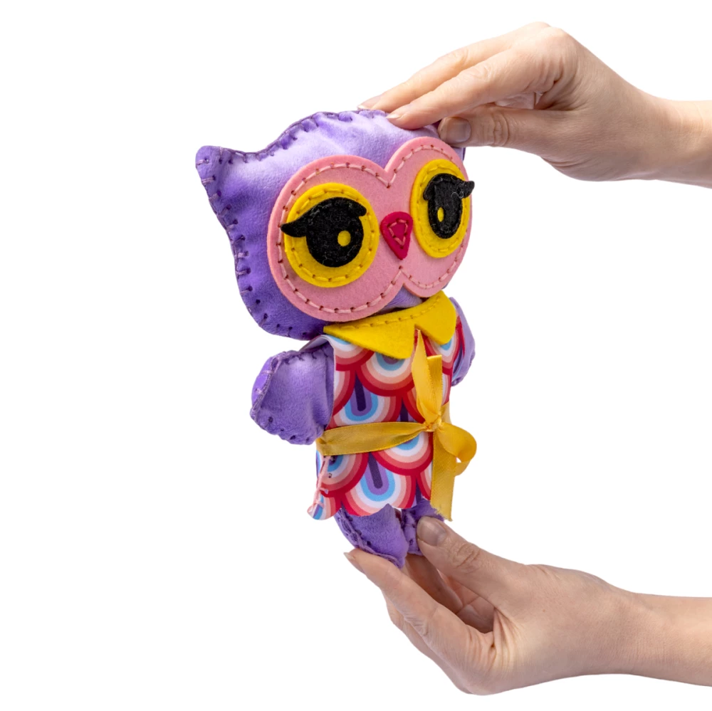 Handicrafts - Plush Toy Made by Hand. Owl