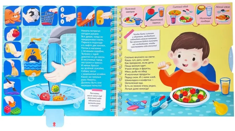 Interaktywna książka Pożyteczne nawyki