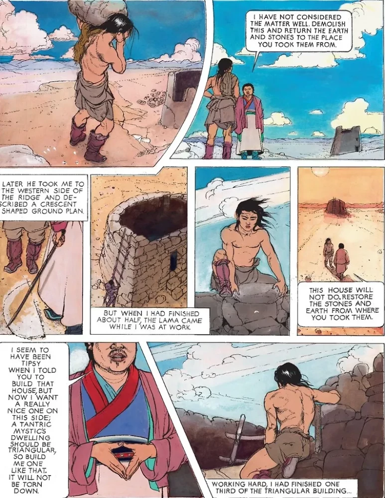 Milarepa. Nuostabi didžiojo tibetiečių jogino gyvenimas. Albumas-komiksas