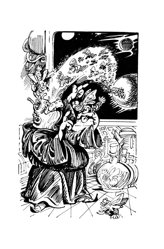 The Secret of the Black Stone. Vampire Polumraks. Adventures of Alice