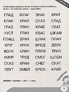 Czytamy sylabami. Pierwsze czytanie
