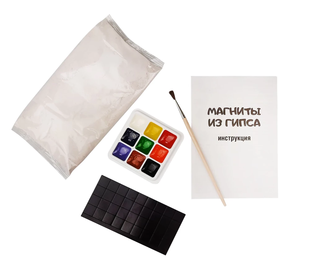 Plaster Magnets for Painting - For Girls