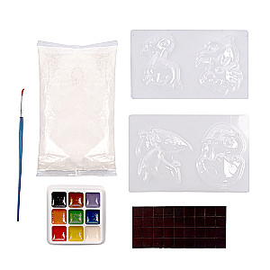 Plaster Magnets for Painting - Dinosaurs