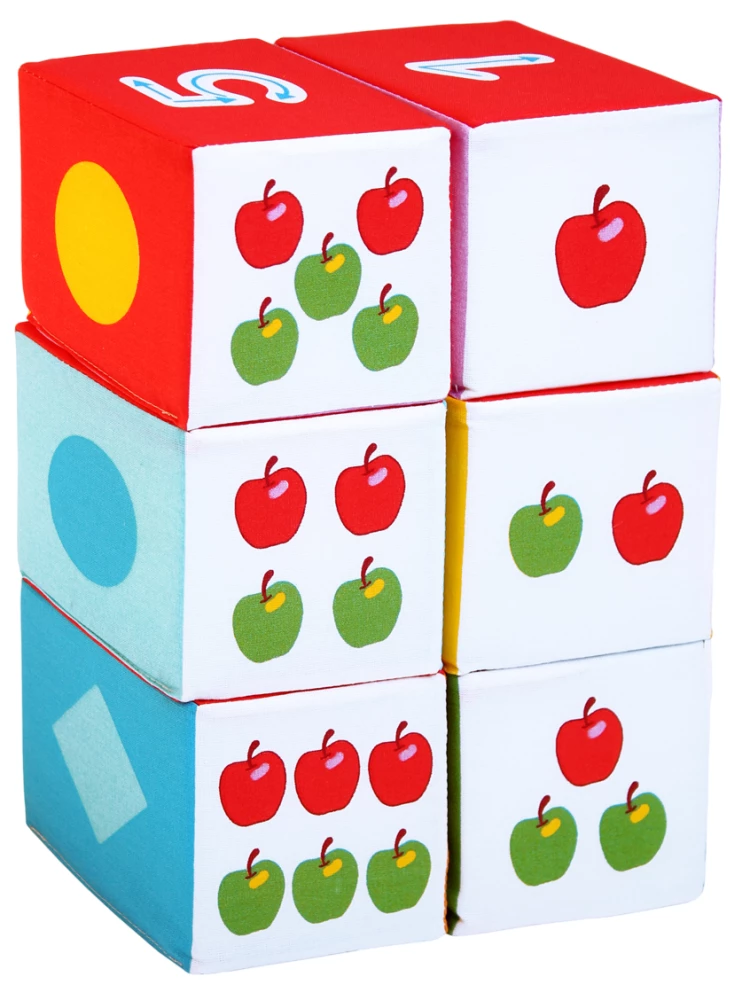 Soft Toy Cubes - Three Cats. Mathematics